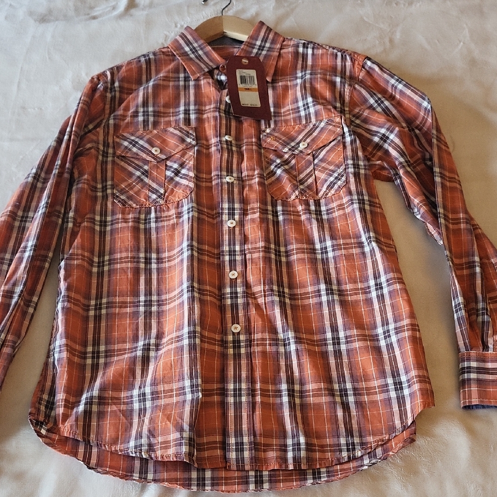 IZOD mens button down casual shirt NWT size small